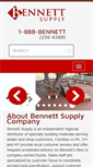 Mobile Screenshot of bennettsupply.com